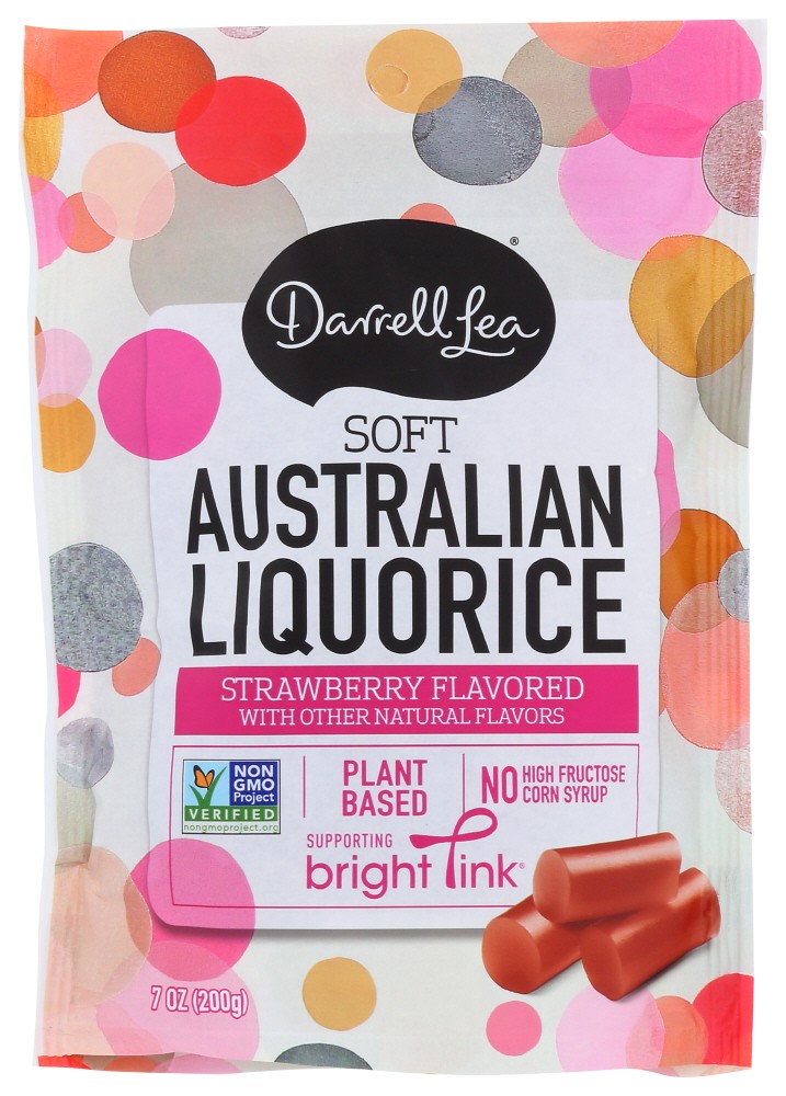 Darrell Lea Licorice Strawberry (8x7OZ )