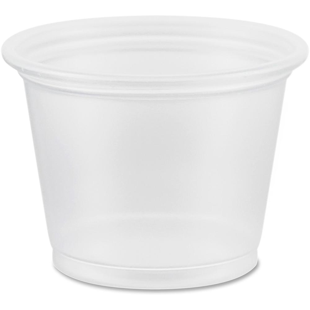 Dart Conex Complements Portion Container - 125 / Pack - Polypropylene Body - 100 / Carton