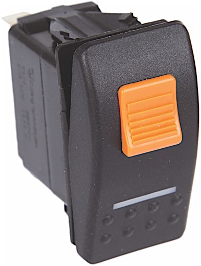 UNIVERSAL ILLUMINATED LOCKING ROCKER SWITCH