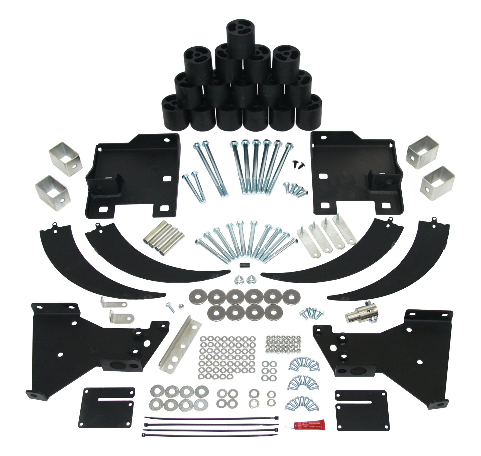 1516 SILVERADO/SIERRA 2500/3500HD 2/4WD 3IN BODY LIFT KIT GAS ONLY