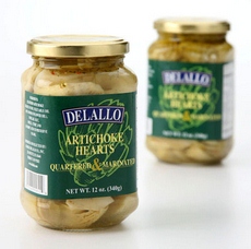 De Lallo Marinated Artichoke Hearts (12x6 Oz)