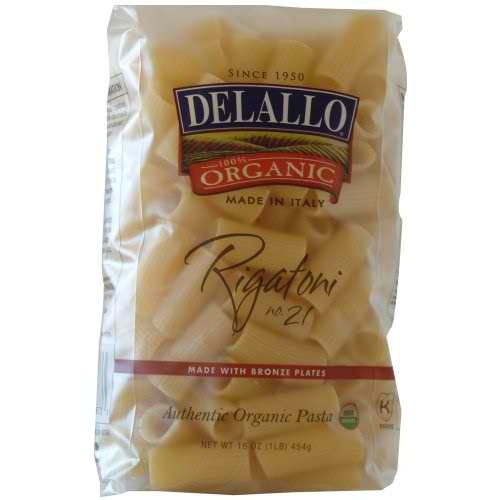 De Lallo Organic Rigatoni (16x16Oz)