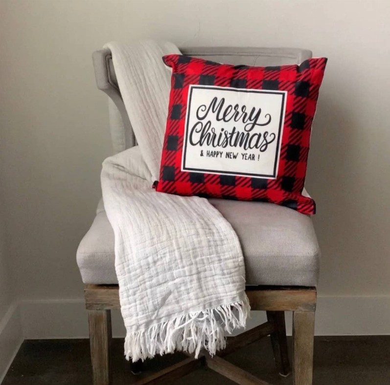 Christmas Throw Pillow Covers