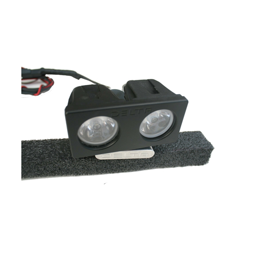 SILO Windshield Mount LED Twin Light Kit IP68- 3,200 LM