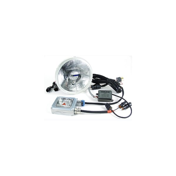 Universal 7-inch Hi/Lo HID Headlight set with City Lights