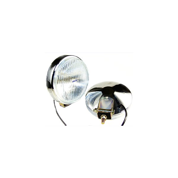 100 Series Thinline Fog Light Kit - Chrome w/ Covers