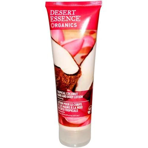 Desert Essence Tropical Coconut Hand& Body Lotion (8 Oz)