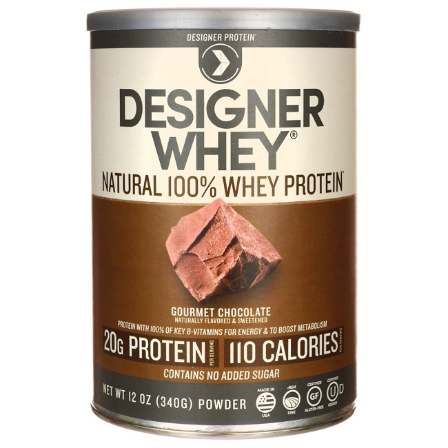 Designer Whey Grmt Chocolate Protein Powder (1x12OZ )