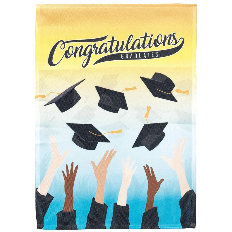 Congratulations Graduates Flag Print