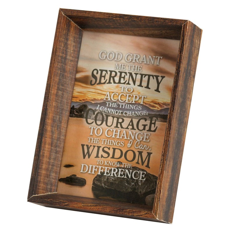 Serenity Prayer Photo Frame