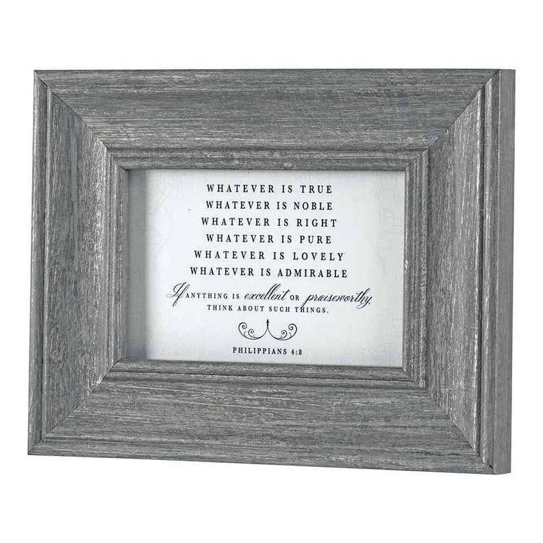 Whatever Philippians 4:8 Frame