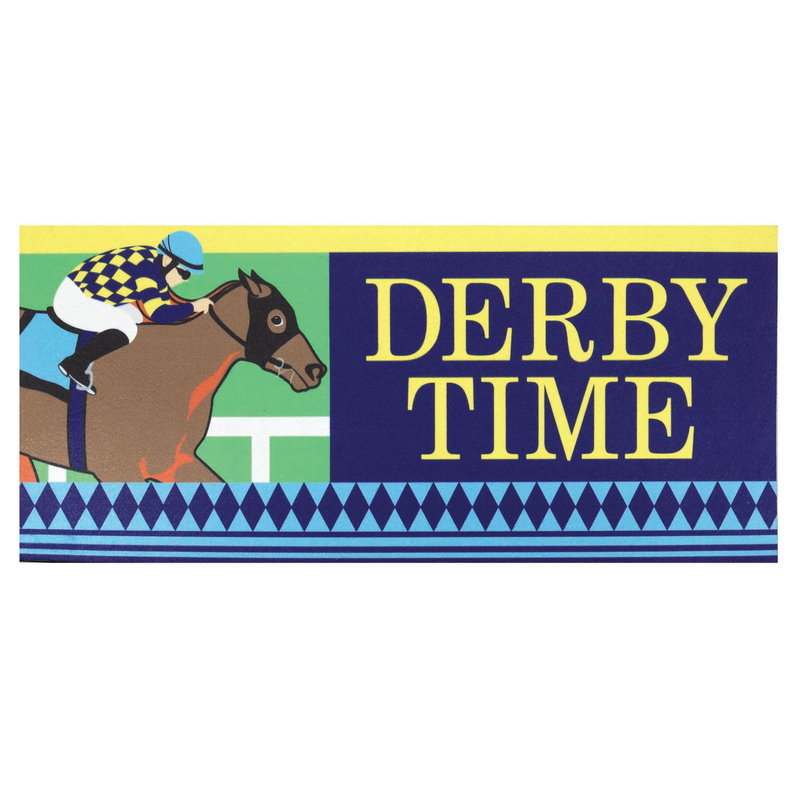 Doormat Insert Derby Time