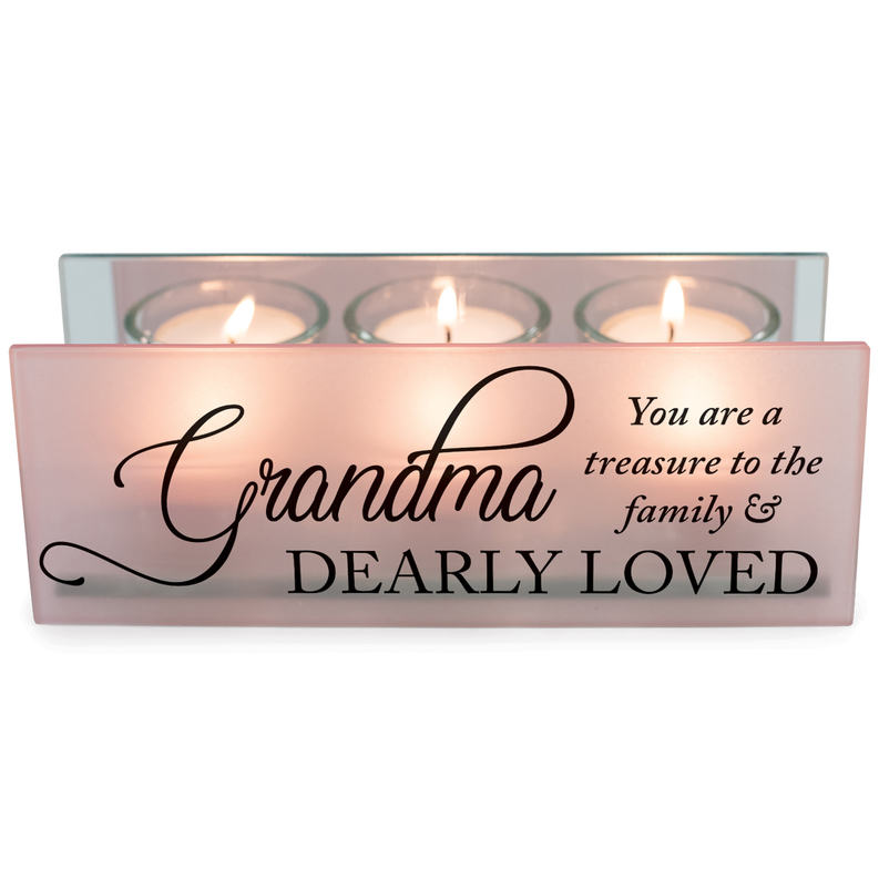 Tealight Grandma You Are Treasure Blush