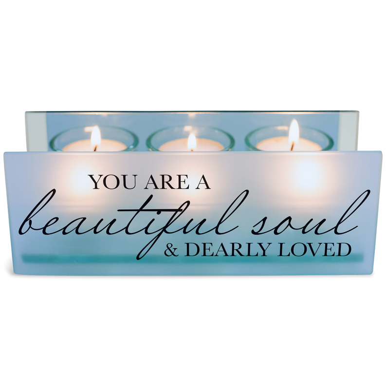 Tealight You Are A Beautiful Soul Blue