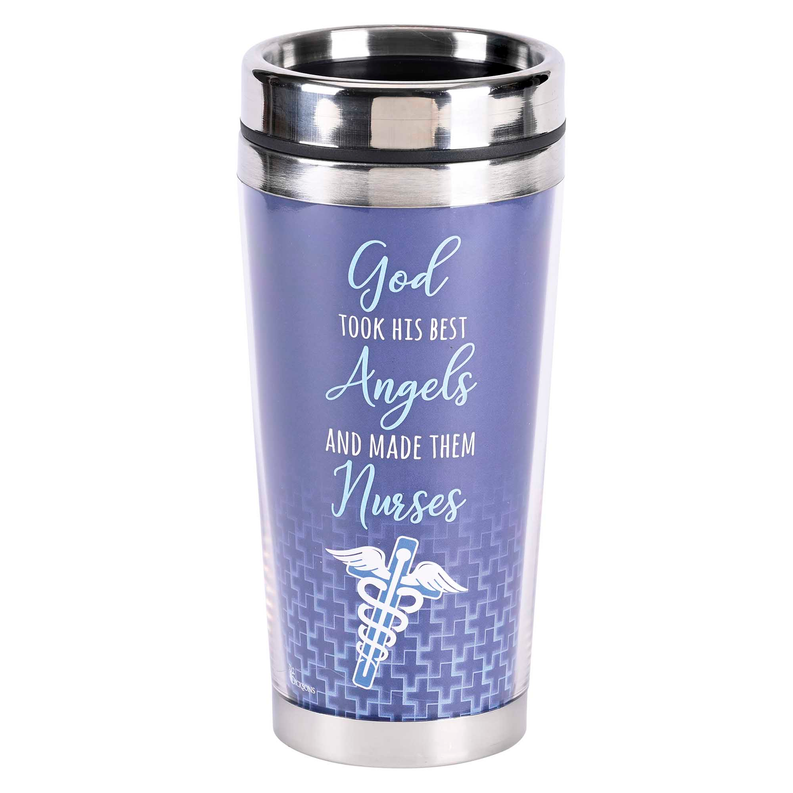 Travel Mug Nurse God Took His Best