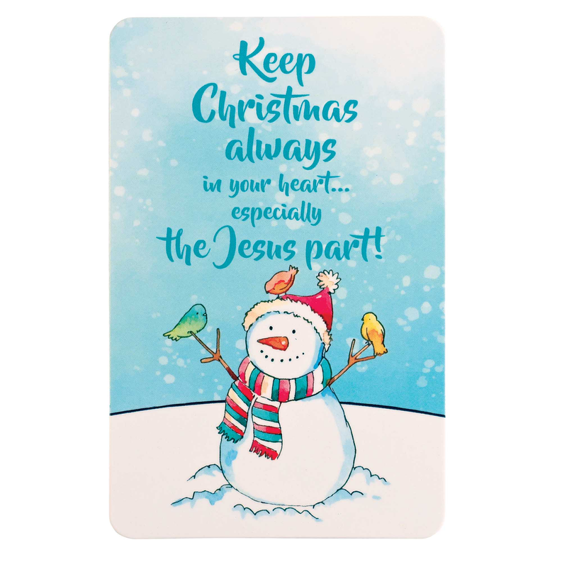 Pocketcard Bookmark Keep Christmas