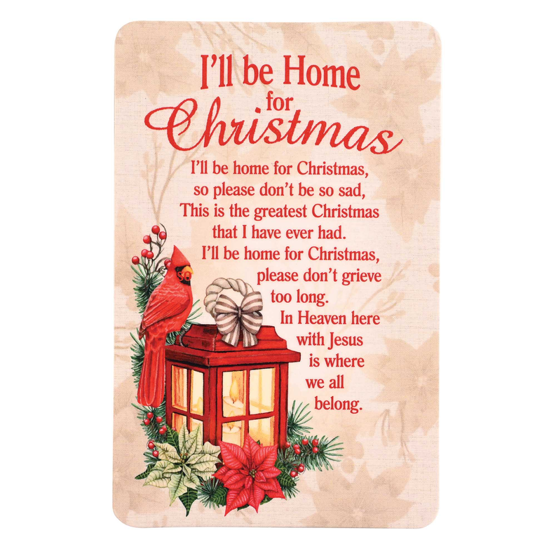 Pocketcard Bookmark Home For Christmas