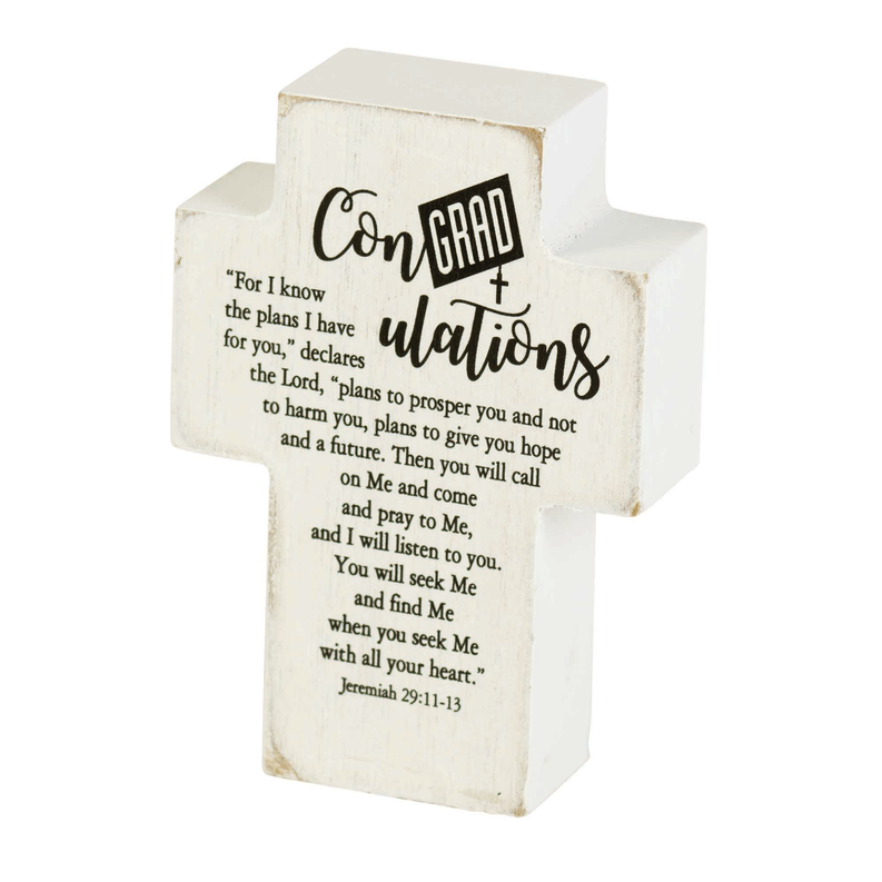 Tabletop Cross Plaque For I Know Plans