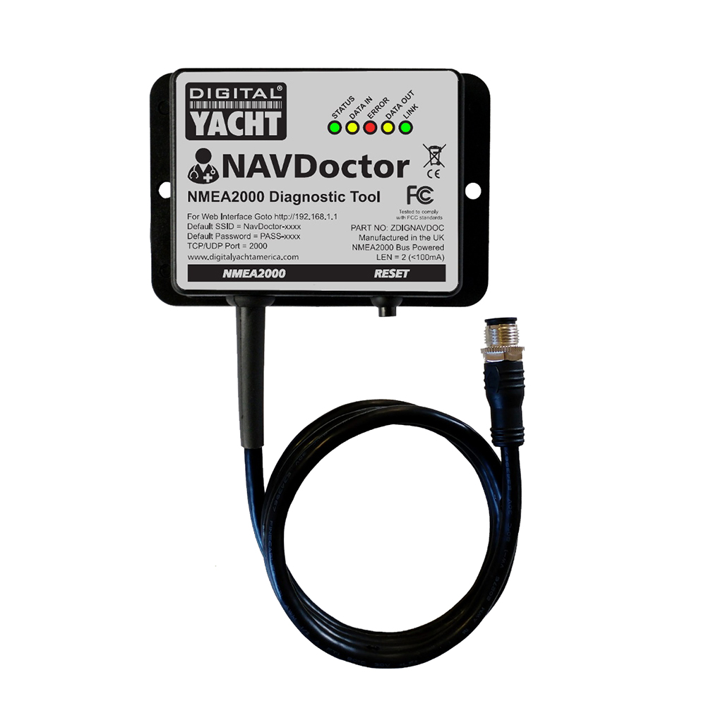 Digital Yacht NAVDoctor NMEA Network Diagnostic Tool