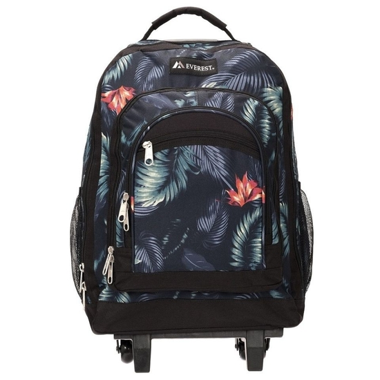 Wheeled Backpack Withpattern