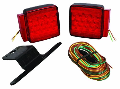 SUBMERSIBLE TRAILER LIGHT KIT(INCL TAIL LAMPS/LIC BRACKET/WIRING)