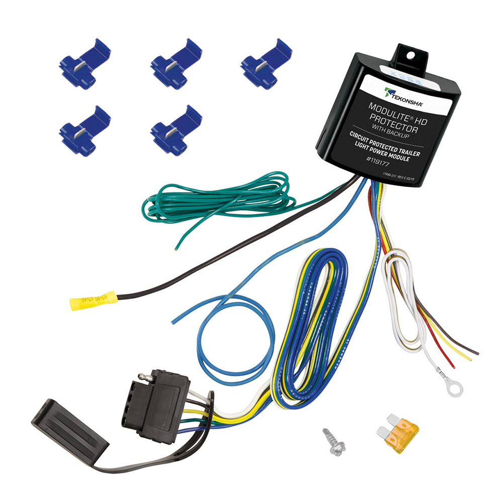 MODULITE W/CIRCUIT PROTECT & 5WAY FLAT CONNECTOR