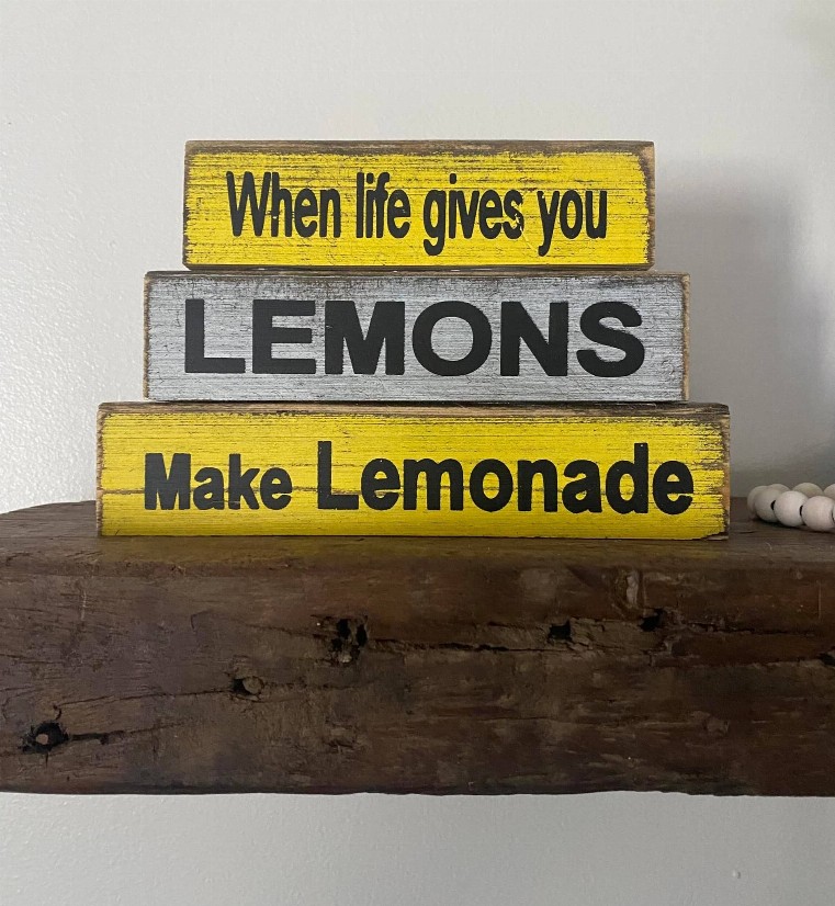 When Life Gives You Lemons Make Lemonade