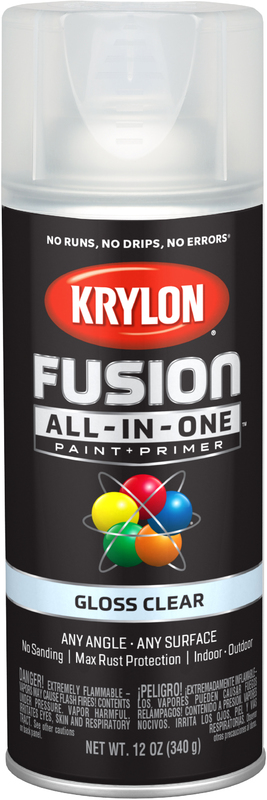 KRYLON FUSION ALLINONE GLOSS CLEAR