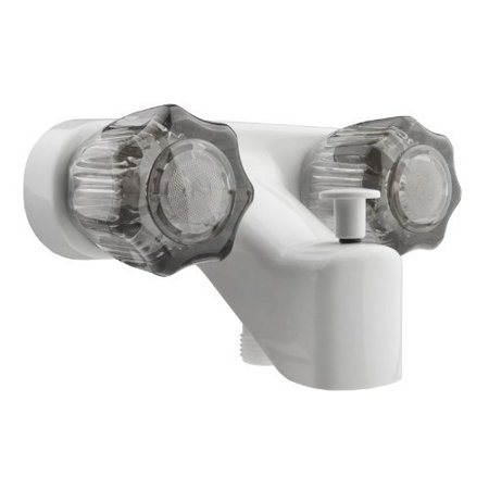 RV Tub & Shower Diverter Faucet - White