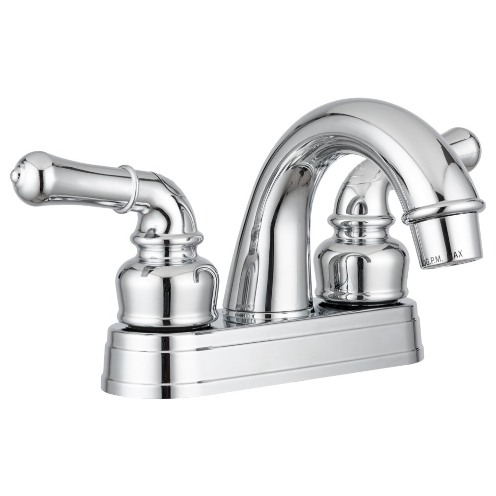 CLASSICAL ARC SPOUT RV LAVATORY FAUCET  CHROME POLISHED