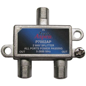 Eagle Aspen 500309 2-Way 2,600MHz Splitter (all-port passing)