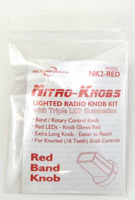 Nitro Knob For Band Switch (Red)