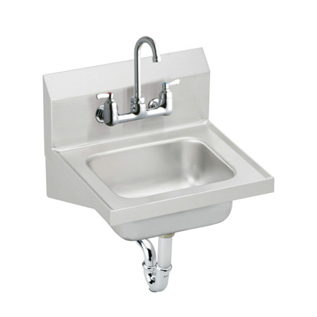 Lead Law Compliant 17 X 16 Stainless Steel Hand Wash SINK Compression