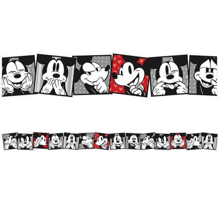 Mickey Mouse Throwback Mickey Selfies Extra Wide Deco Trim, 37 Feet