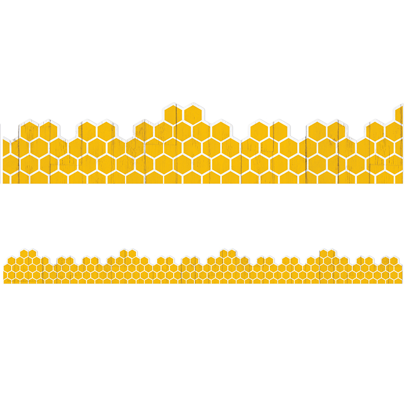 The Hive Honeycomb Extra Wide Deco Trim, 37 Feet