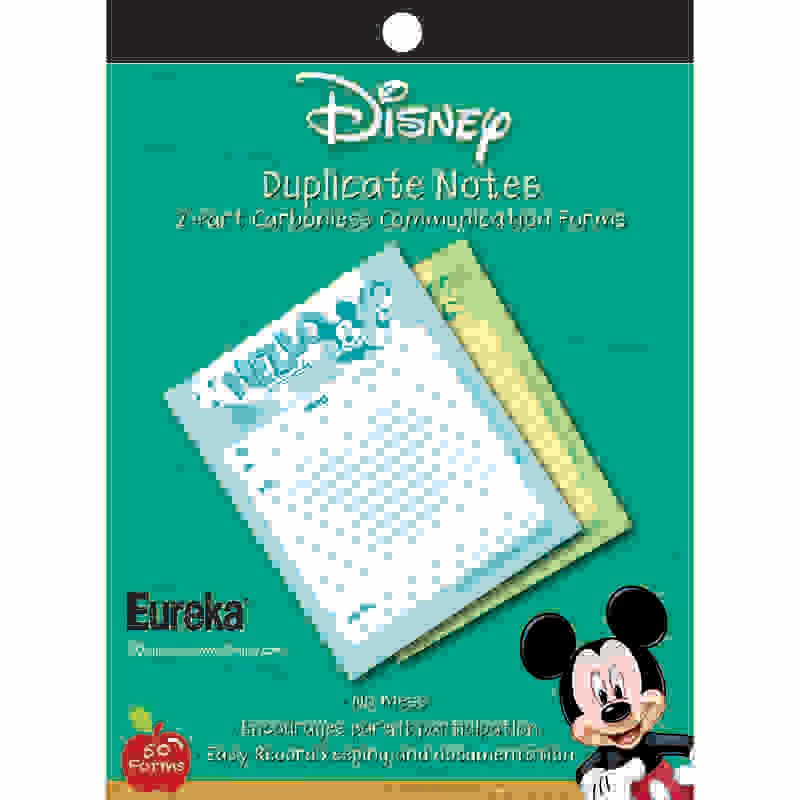 Mickey Hello Duplicate Notes, Pack of 50