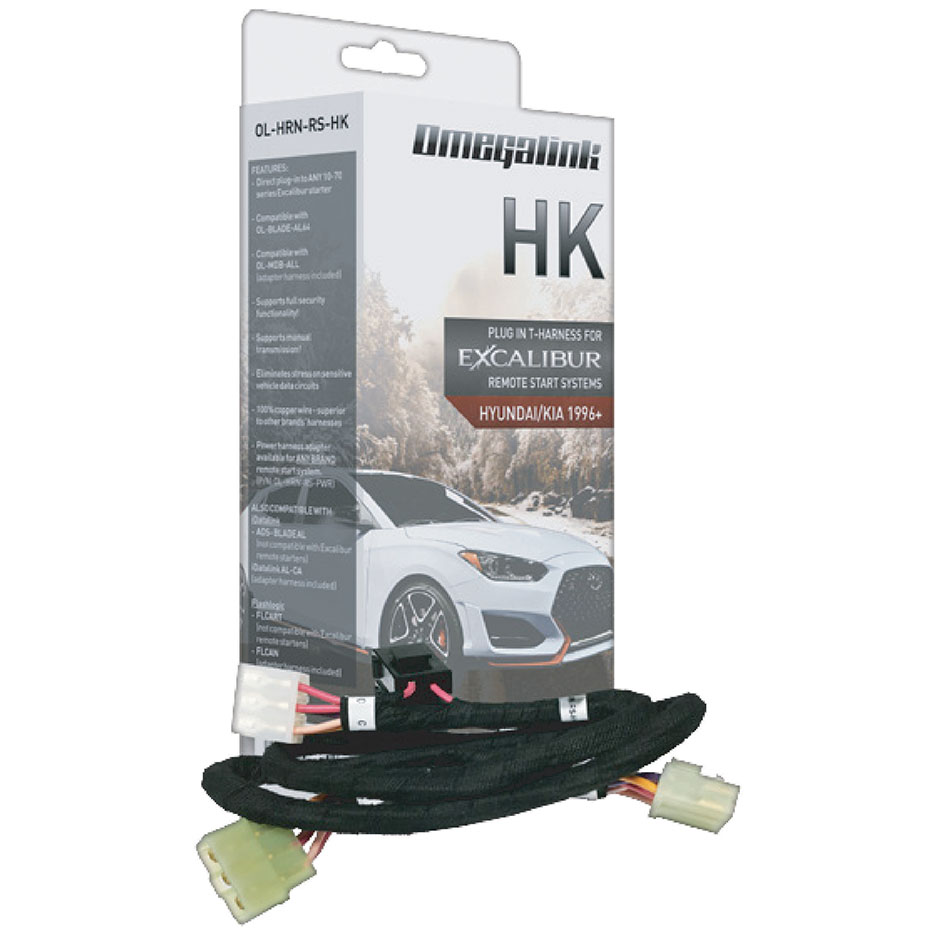 Omegalink T-Harness - Covers Select Hyundai/Kia Standard Key Vehicles (2010 to 2024)