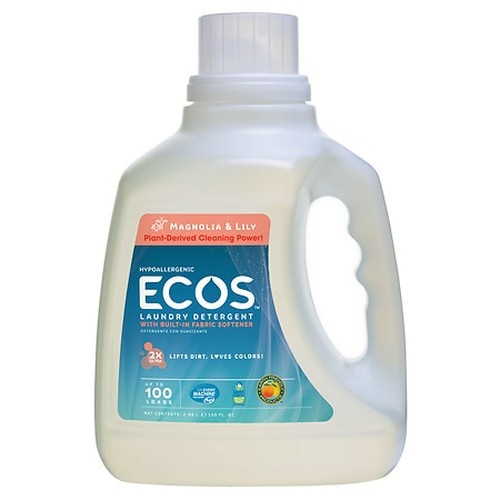 Earth Friendly Ecos Magnolia & Lilies Ultra Liquid Detergent (1x100 Oz)