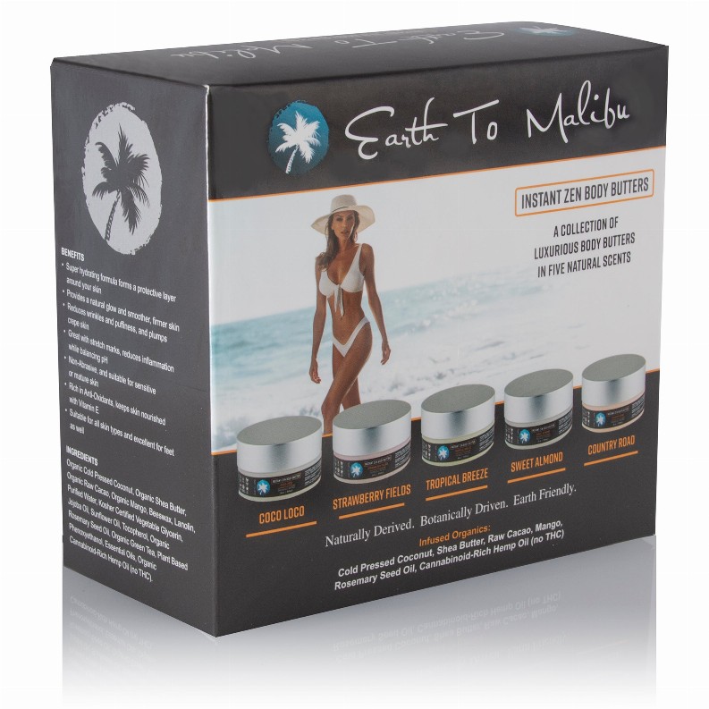 Instant Zen Body Butter Collection - (1) 4oz Tropical Breeze