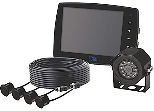 Camera/Sensor Kit: Gemineye, 5.6In LCD Monitor, Color, Audio, 4 Sensors, Up To 3 Cameras, 12-24Vdc