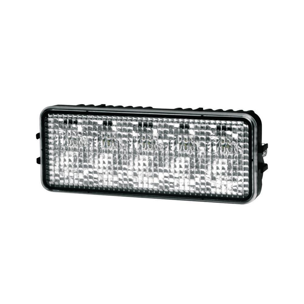 LED WORKLAMP CLEAR RECTANGULAR (6) 3 WATT LED FLOOD BEAM