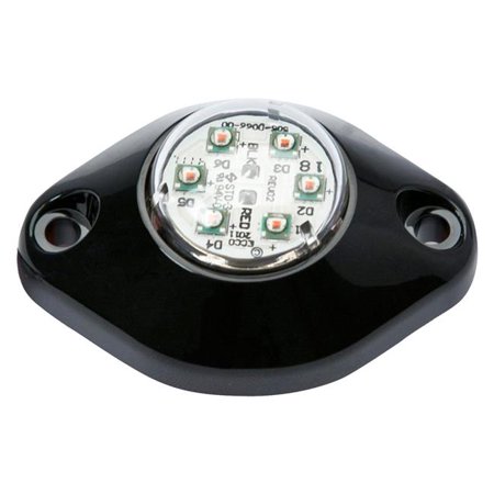 CONCEALED LED: HIDE-A-LED, (6 LED), HEADLIGHT/SURFACE MOUNTABLE,12-24VDC, 16 FLA