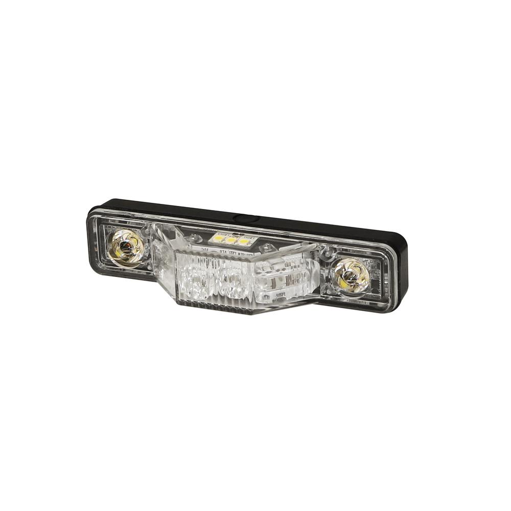 DIRECTIONAL LED DUAL-COLOR MULTI-MOUNT 12-24VDC 180 DEGREES AMBER/WHITE