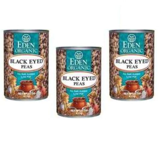 Eden Foods Black Eyed Peas (12x15 Oz)