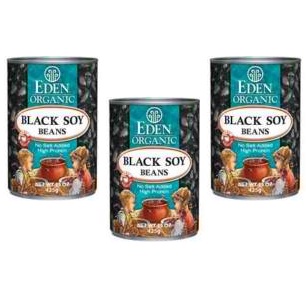 Eden Foods Black Soy Beans (12x15 Oz)