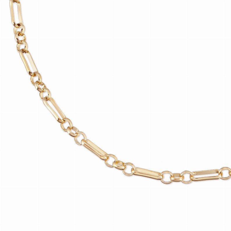 Small Multi Link Eyewear Chain - GOLD/CLEAR