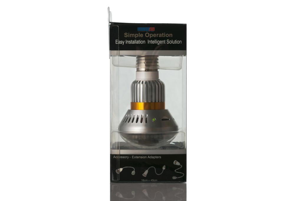 Less Maintenance Bulb Security CCTV DV Motion Detect Cam + Nightvision