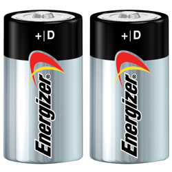 D/2Pk,Alkaline,Energizer Battery