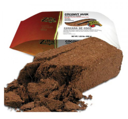 Zilla Coconut Husk Premium Reptile Bedding - 1.3 lb