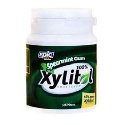 Epic Dental Xylitol Gum Spearmint (1x50 CT)